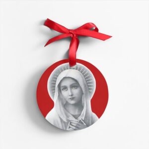 Red Christmas Tree Ornament